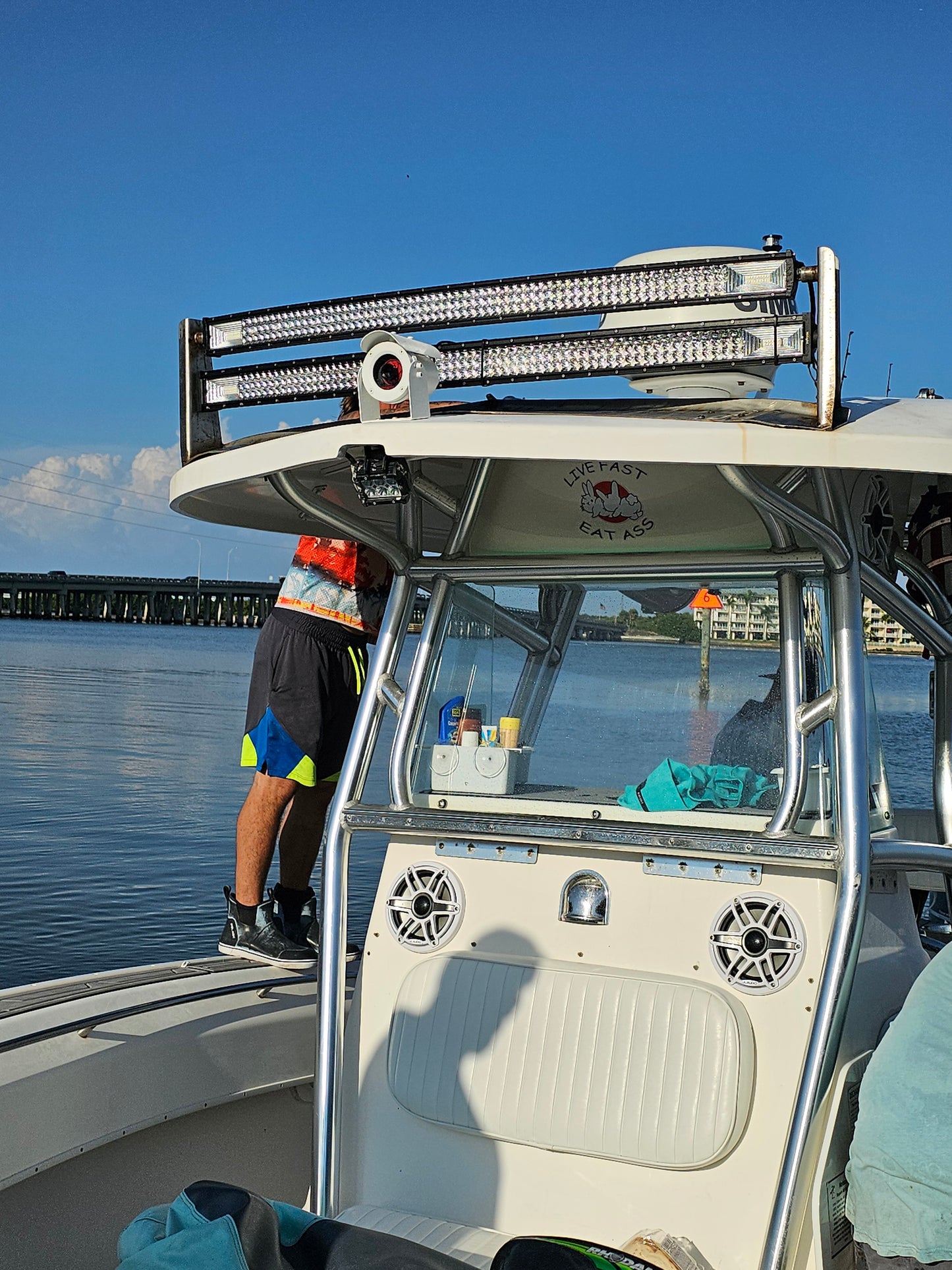 C-1080 Full Color Night Vision Boat Camera Analog + Digital HDMI 1080p - Stainless Steel 316L