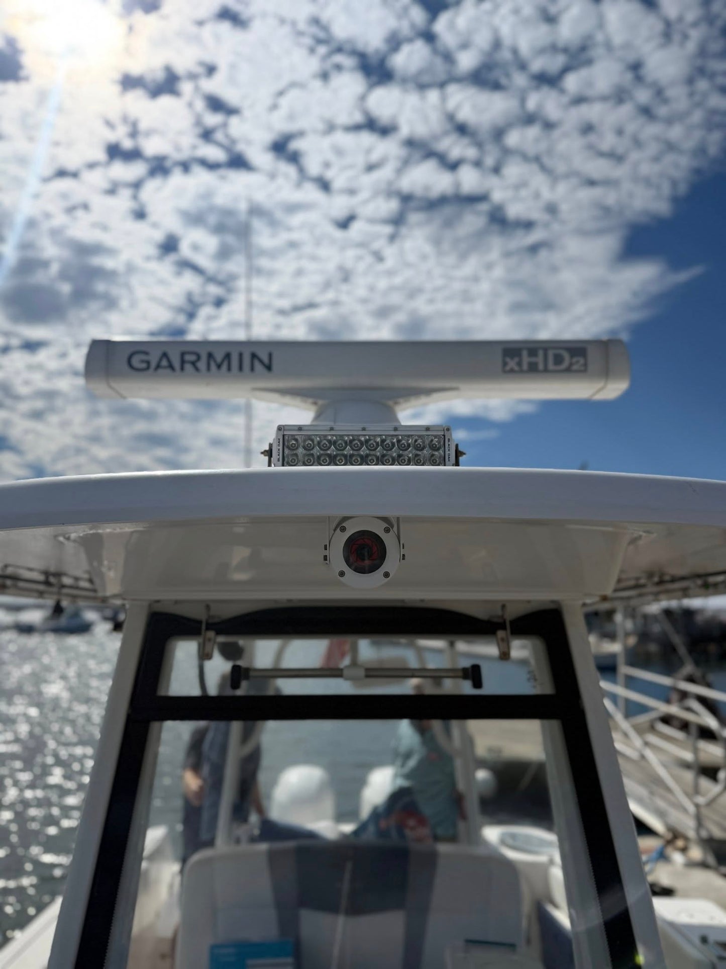 C-1080 Full Color Night Vision Boat Camera Analog + Digital HDMI 1080p - Stainless Steel 316L