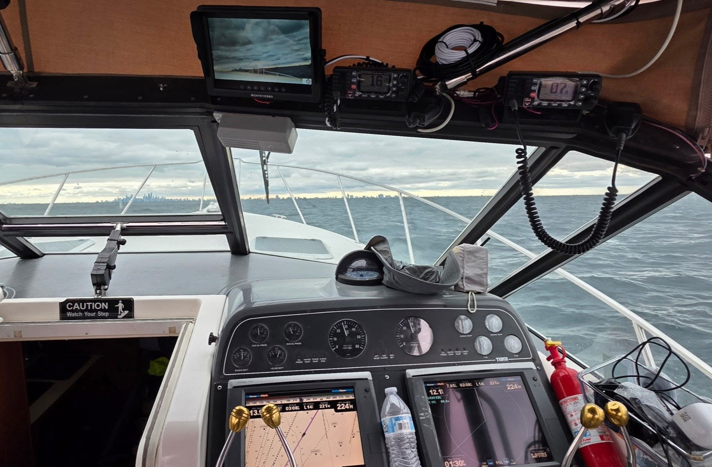 Boateye360 screen monitor marine camera boat camera