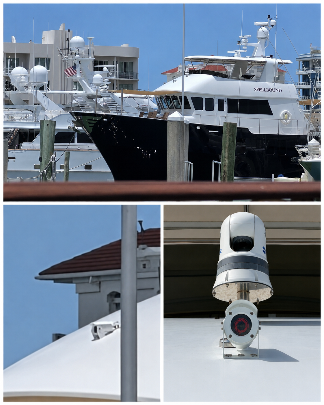 C-1080 Full Color Night Vision Boat Camera Digital HDMI 1080p + Analog - Stainless Steel 316L