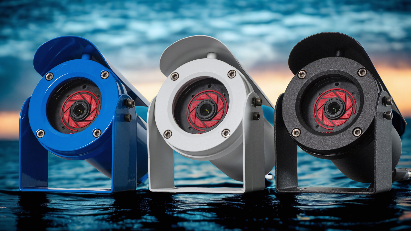 C-1080 Full Color Night Vision Boat Camera Digital HDMI 1080p + Analog - Stainless Steel 316L