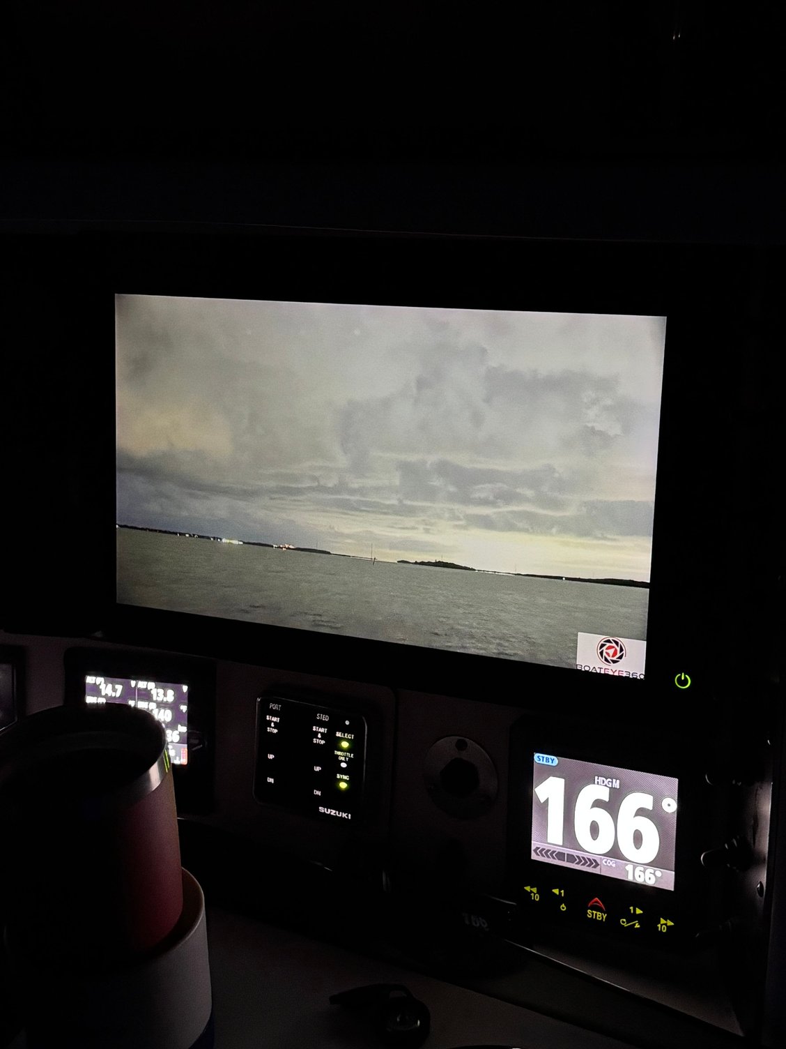 C-1080 Full Color Night Vision Boat Camera - Stainless Steel 316L