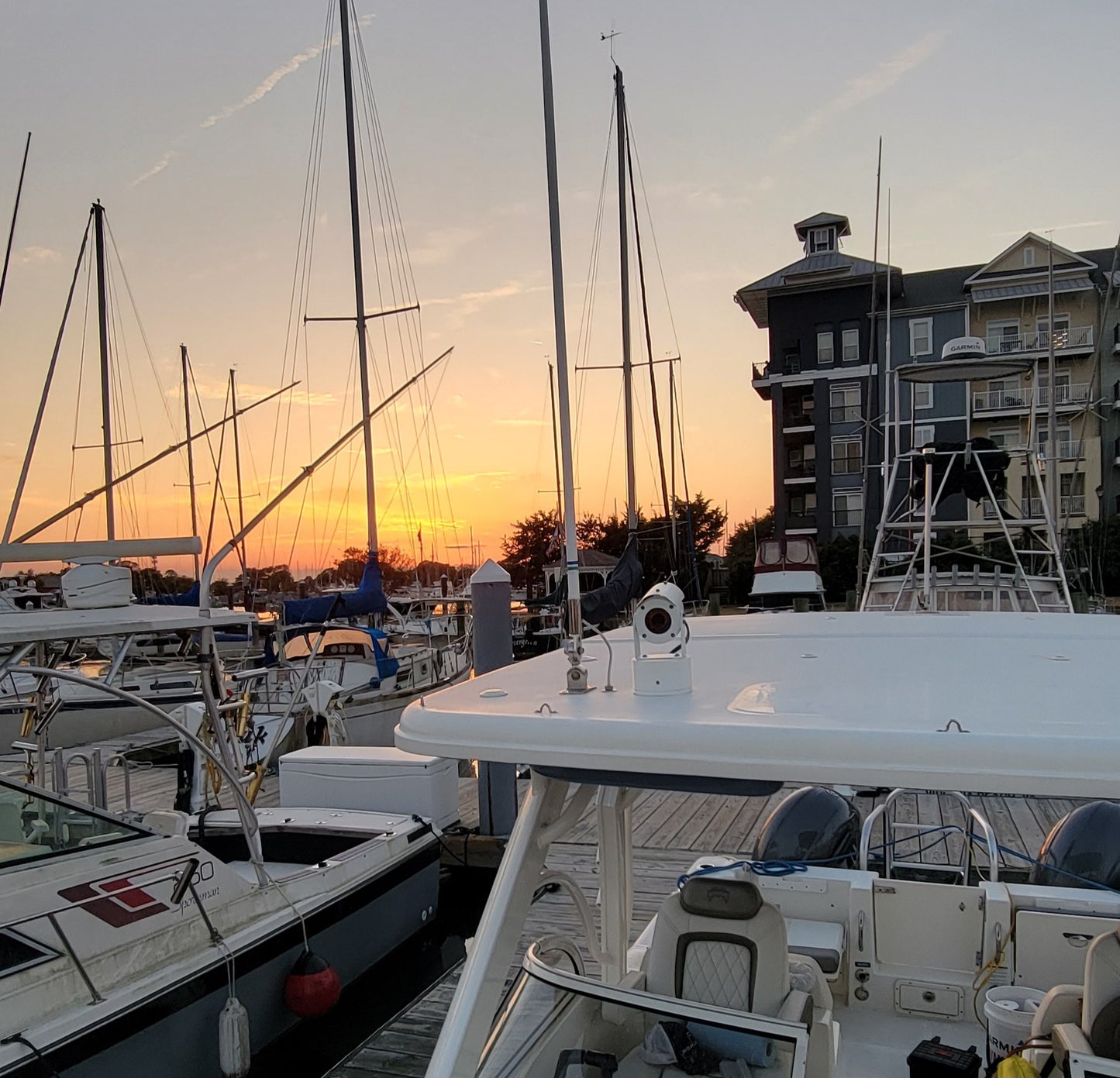 night time boat navigation