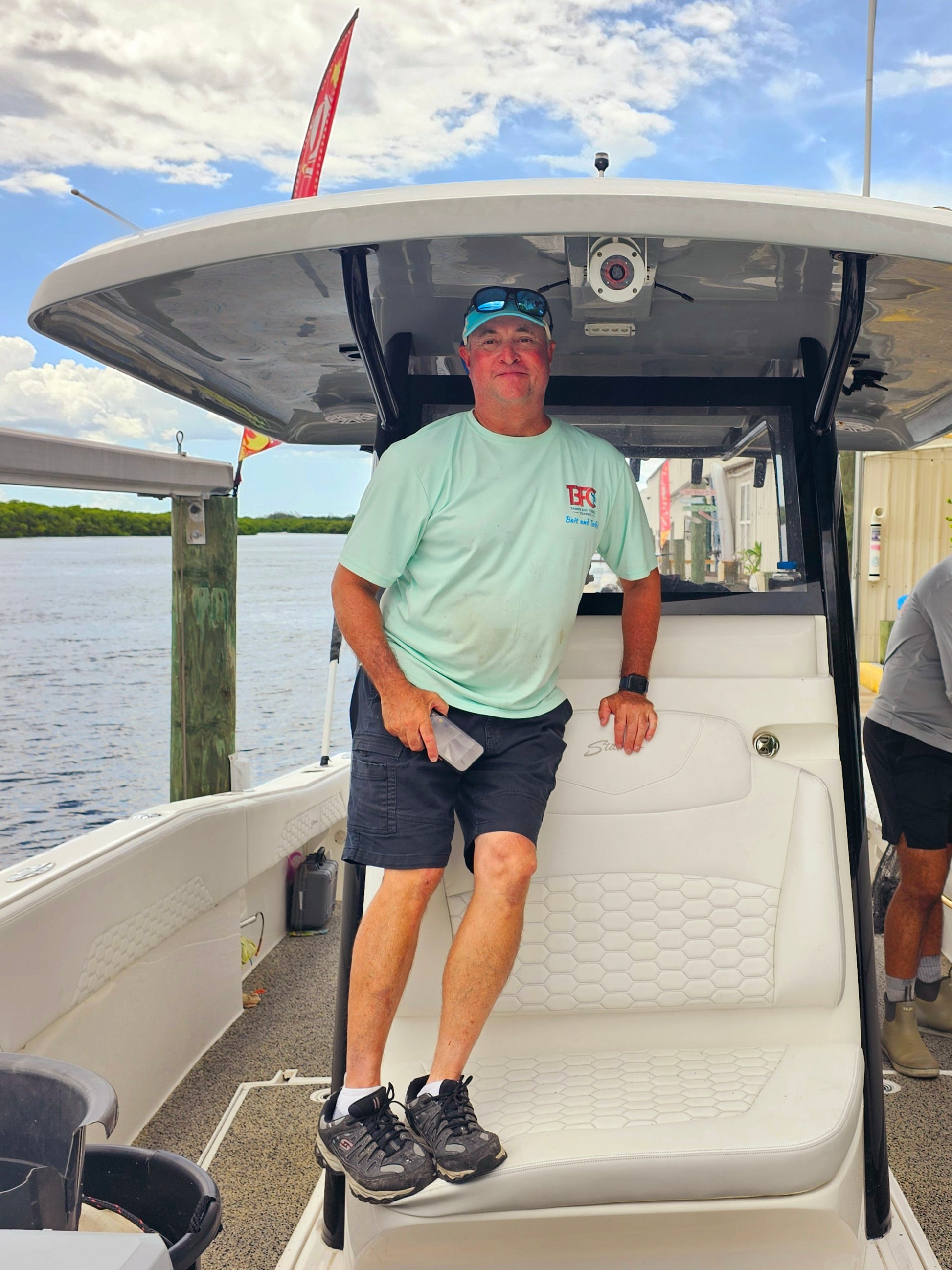 tampa bay fishing channel todd boateye installed